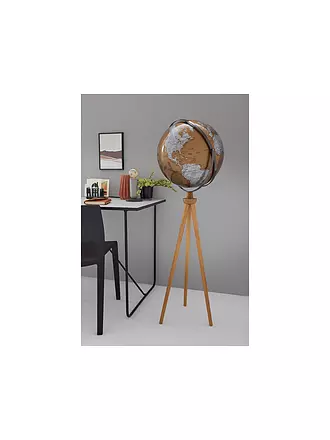 EMFORM | Standglobus - Sputnik 43 cm bronze/silber | 